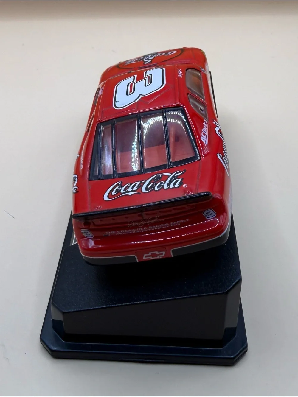 Dale Earnhardt #3 Coca-Cola 1998 Monte Carlo NASCAR Diecast 1:43 Display Car